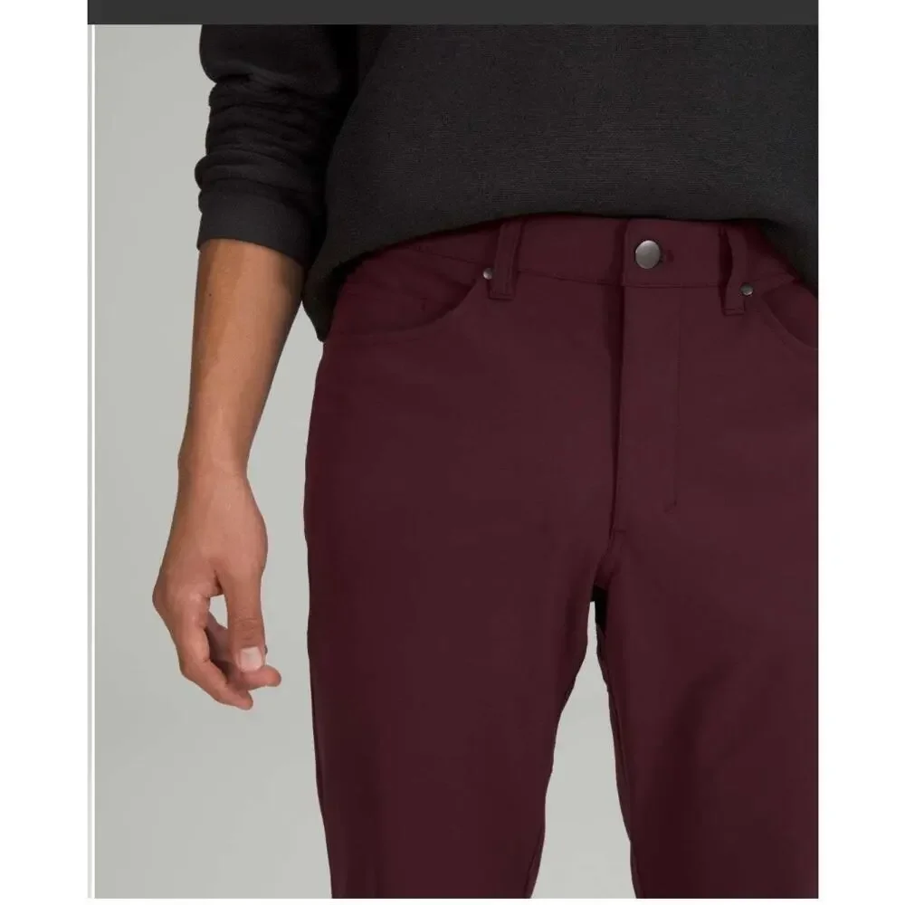 Lululemon ABC Slim-Fit Pant *Warpstreme Cassis